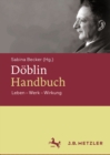 Image for Doblin-Handbuch: Leben - Werk - Wirkung