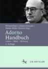 Image for Adorno-Handbuch: Leben, Werk, Wirkung