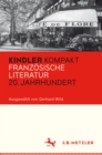 Image for Kindler Kompakt: Franzosische Literatur, 20. Jahrhundert