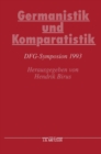 Image for Germanistik und Komparatistik: DFG-Symposion 1993