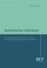 Image for Asthetisches Verhalten : Anthropologische Studien zu einem Grundbegriff philosophischer  Asthetik