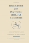 Image for Bibliographie zur deutschen Literaturgeschichte