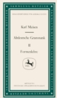 Image for Altdeutsche Grammatik II Formenlehre