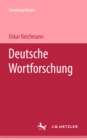 Image for Deutsche Wortforschung