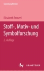 Image for Stoff-, Motiv- und Symbolforschung