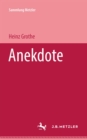 Image for Anekdote