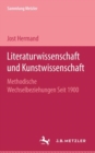 Image for Literaturwissenschaft und Kunstwissenschaft