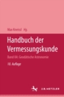 Image for Handbuch der Vermessungskunde: Band 2A: Geodatische Astronomie