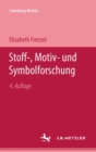 Image for Stoff-, Motiv- und Symbolforschung