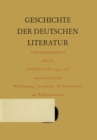 Image for Geschichte der deutschen Literatur vom Humanismus bis zu Goethes Tod (1490-1832)
