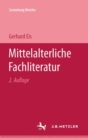 Image for Mittelalterliche Fachliteratur