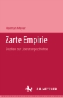 Image for Zarte Empirie: Studien zur Literaturgeschichte