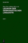 Image for Lexikon Der Germanistischen Linguistik