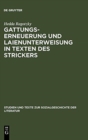 Image for Gattungserneuerung und Laienunterweisung in Texten des Strickers