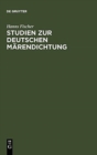 Image for Studien Zur Deutschen Marendichtung