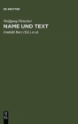 Image for Name und Text