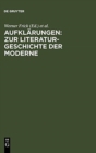 Image for Aufkl?rungen: Zur Literaturgeschichte Der Moderne