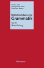 Image for Mittelhochdeutsche GrammatikTeil III,: Wortbildung