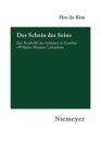 Image for Der Schein des Seins : Zur Symbolik des Schleiers in Goethes &quot;Wilhelm Meisters Lehrjahre&quot;