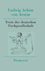 Image for Texte Der Deutschen Tischgesellschaft