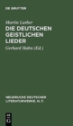 Image for Die deutschen geistlichen Lieder