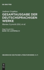 Image for Gesamtausgabe der deutschsprachigen Werke, Band VIII, Lustspiele II