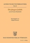 Image for Die J?ngere Judith Aus Der Vorauer Handschrift