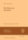 Image for Die Werke Notkers des Deutschen, Band 7, Die kleineren Schriften