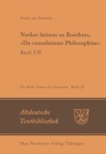 Image for Notker Latinus Zu Boethius, »De Consolatione Philosophiae«