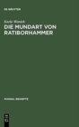 Image for Die Mundart von Ratiborhammer