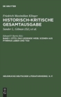 Image for Historisch-kritische Gesamtausgabe, Band I, Otto. Das leidende Weib. Scenen aus Pyrrhus Leben und Tod