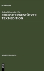 Image for Computergest?tzte Text-Edition