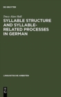 Image for Syllable Structure and Syllable-Related Processes in German