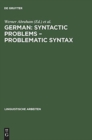 Image for German: Syntactic Problems - Problematic Syntax