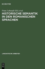 Image for Historische Semantik in den romanischen Sprachen