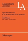 Image for Sprachwandel Und (Dis-)Kontinuit?t in Der Romania
