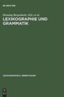 Image for Lexikographie und Grammatik
