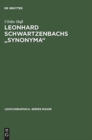 Image for Leonhard Schwartzenbachs &quot;Synonyma&quot;