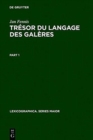Image for Tresor Du Langage Des Galeres