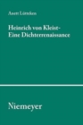 Image for Heinrich von Kleist - Eine Dichterrenaissance