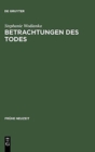 Image for Betrachtungen des Todes