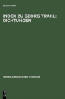 Image for Index Zu Georg Trakl: Dichtungen