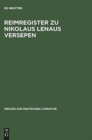 Image for Reimregister Zu Nikolaus Lenaus Versepen