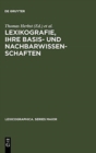 Image for Lexikografie, Ihre Basis- Und Nachbarwissenschaften