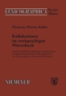 Image for Kollokationen im zweisprachigen Woerterbuch
