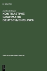 Image for Kontrastive Grammatik Deutsch/Englisch