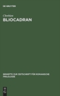 Image for Bliocadran : A Prologue to the Perceval of Chretien de Troyes ; Edition and Critical Study
