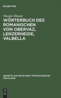 Image for Worterbuch des Romanischen von Obervaz, Lenzerheide, Valbella