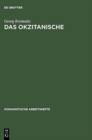 Image for Das Okzitanische : Sprachgeschichte Und Soziologie
