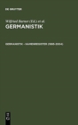 Image for Germanistik - Namenregister (1995-2004)